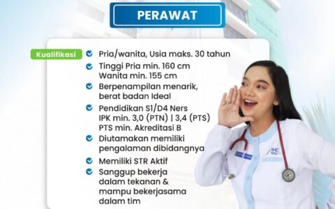 Lowongan Kerja Perawat – IHC RS Lavalette