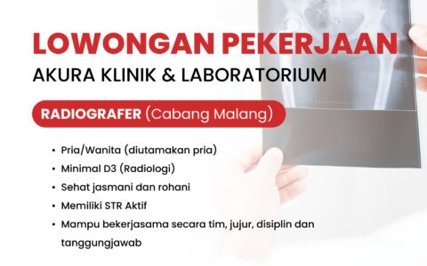 LOWONGAN PEKERJAAN – RADIOGRAFER